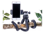 Carson BoaPod Flexible Leg Tripod w/Universal Smartphone Adapter Black TR-050