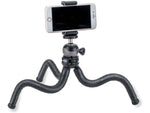 Carson BoaPod Flexible Leg Tripod w/Universal Smartphone Adapter Black TR-050