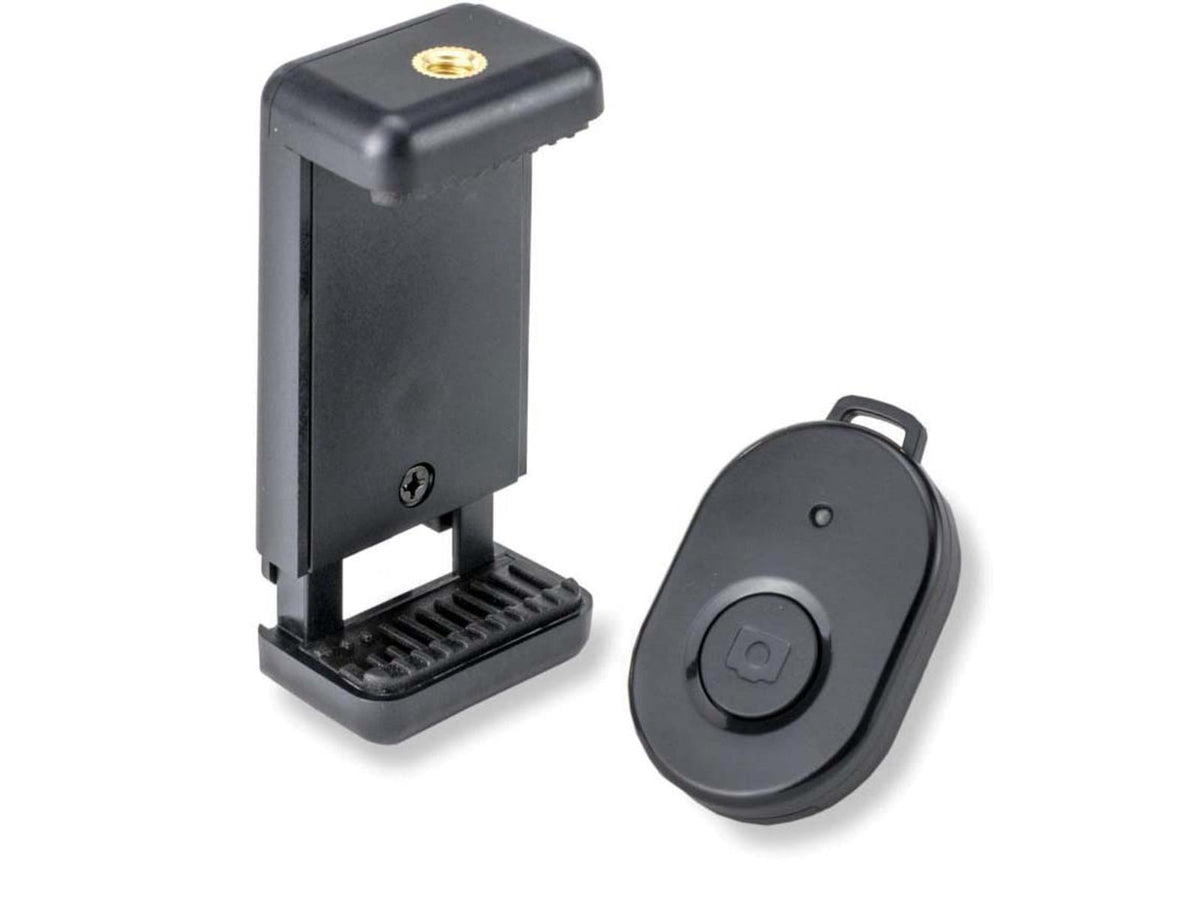 Carson BoaPod Flexible Leg Tripod w/Universal Smartphone Adapter Black TR-050