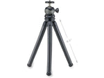 Carson BoaPod Flexible Leg Tripod w/Universal Smartphone Adapter Black TR-050