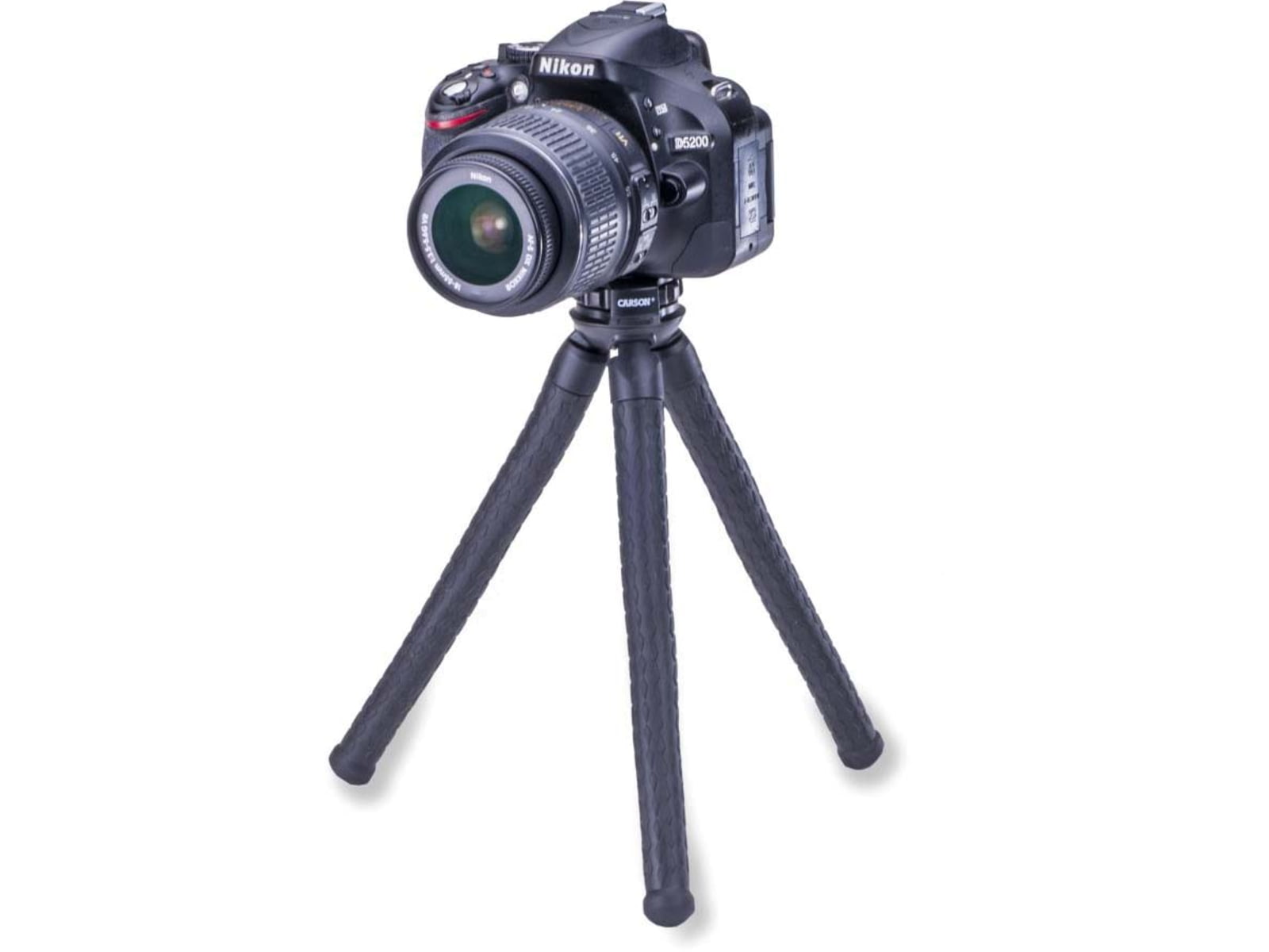 Carson BoaPod Flexible Leg Tripod w/Universal Smartphone Adapter Black TR-050