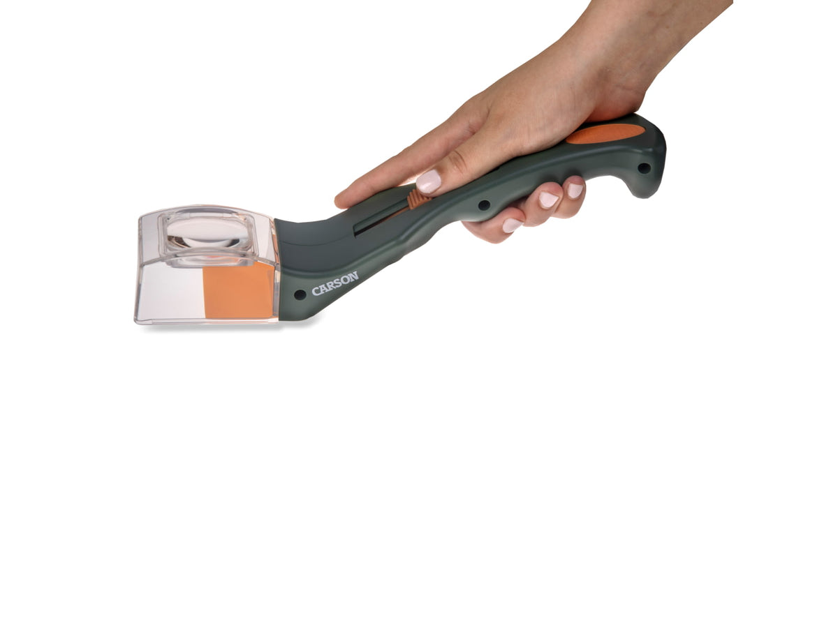 Carson BugView One Hand Bug Catcher with 5x Magnifier Outdoor Green