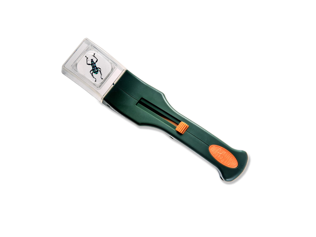 Carson BugView One Hand Bug Catcher with 5x Magnifier Outdoor Green