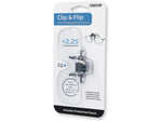 Carson Clip & Flip 1.5x Power +2.25 Diopters Clip-On Flip-Up Magnifying Lenses