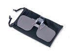 Carson Clip & Flip 1.5x Power +2.25 Diopters Clip-On Flip-Up Magnifying Lenses