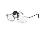 Carson Clip & Flip 1.5x Power +2.25 Diopters Clip-On Flip-Up Magnifying Lenses