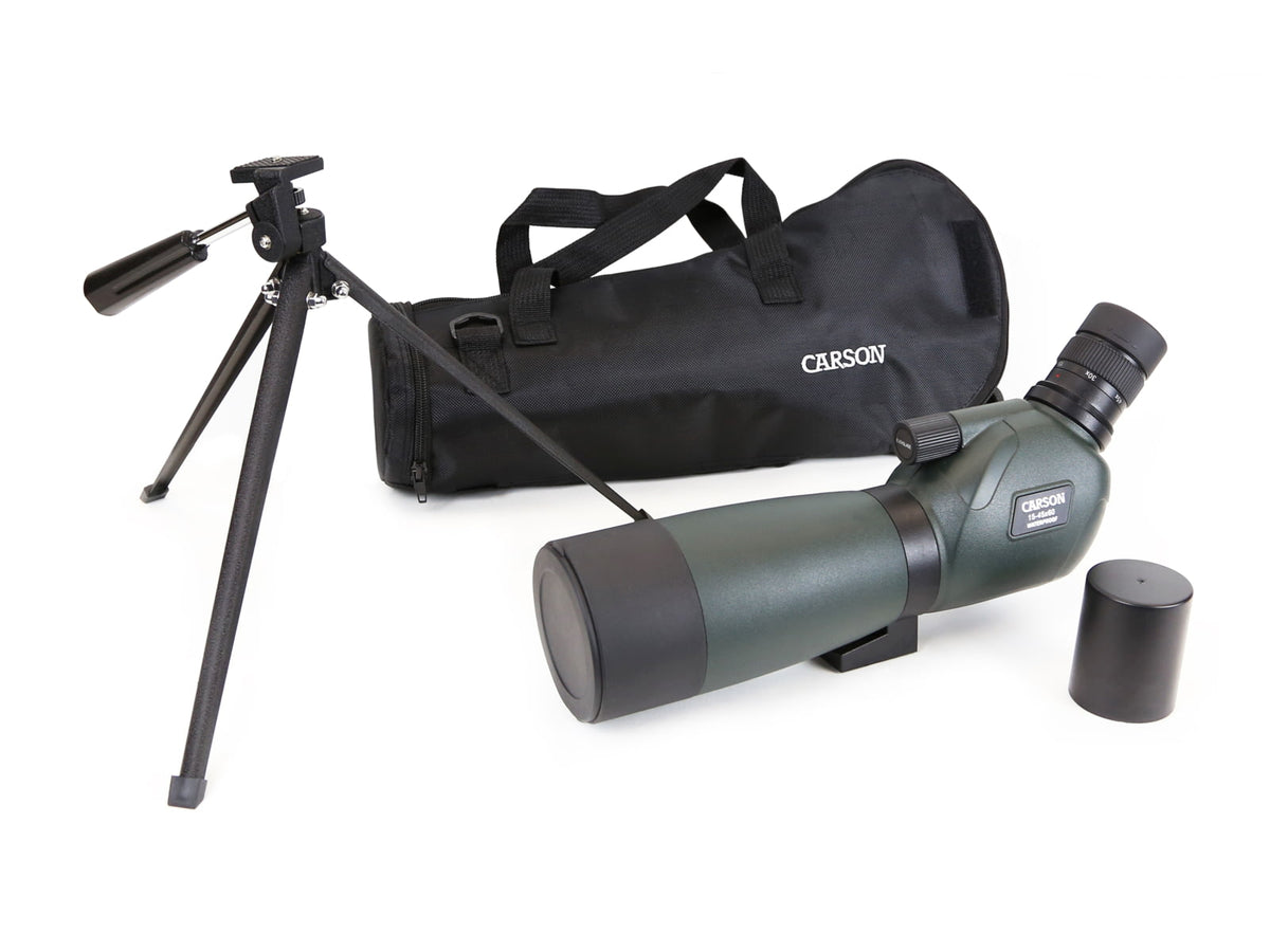 Carson EverGlade 15-45x60mm Spotting Scope Black/Grey SS-560