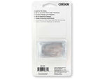 Carson Fishn Grip 4x Magnifier w/Attached Precision Tweezers Hook Cleaner and Line Cutter OD-99