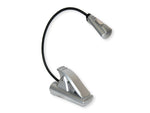 Carson FlexNeck Ultra-Bright Fully Adjustable LED Book Light Silver FL-55