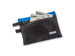Carson Floating Wallet Black/Blue