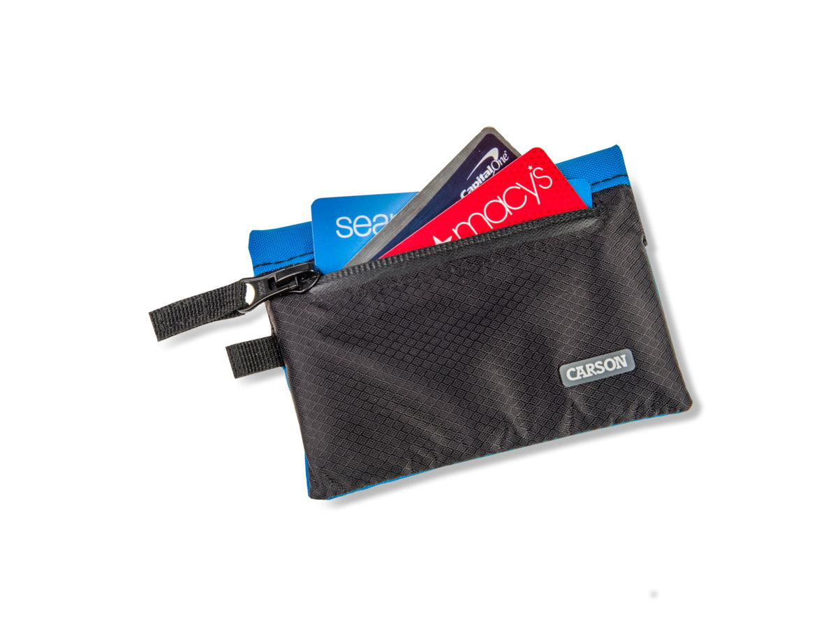 Carson Floating Wallet Black/Blue