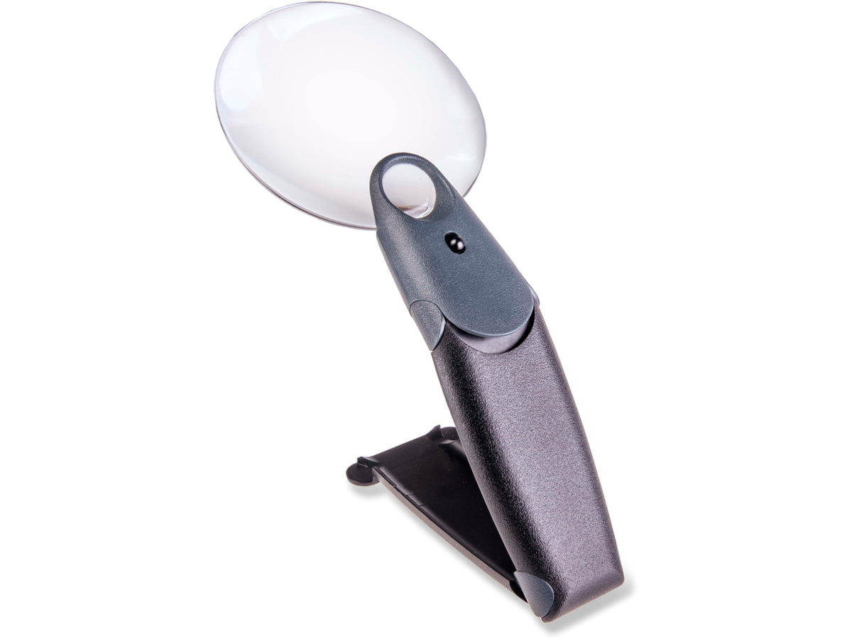 Carson FreeHand 2.5x Lighted Magnifier with 5x Spot Lens