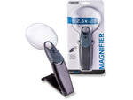 Carson FreeHand 2.5x Lighted Magnifier with 5x Spot Lens