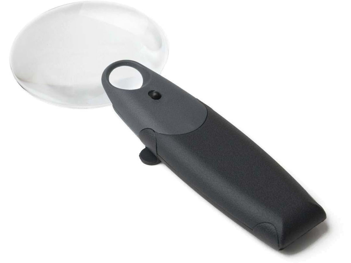 Carson FreeHand 2.5x Lighted Magnifier with 5x Spot Lens