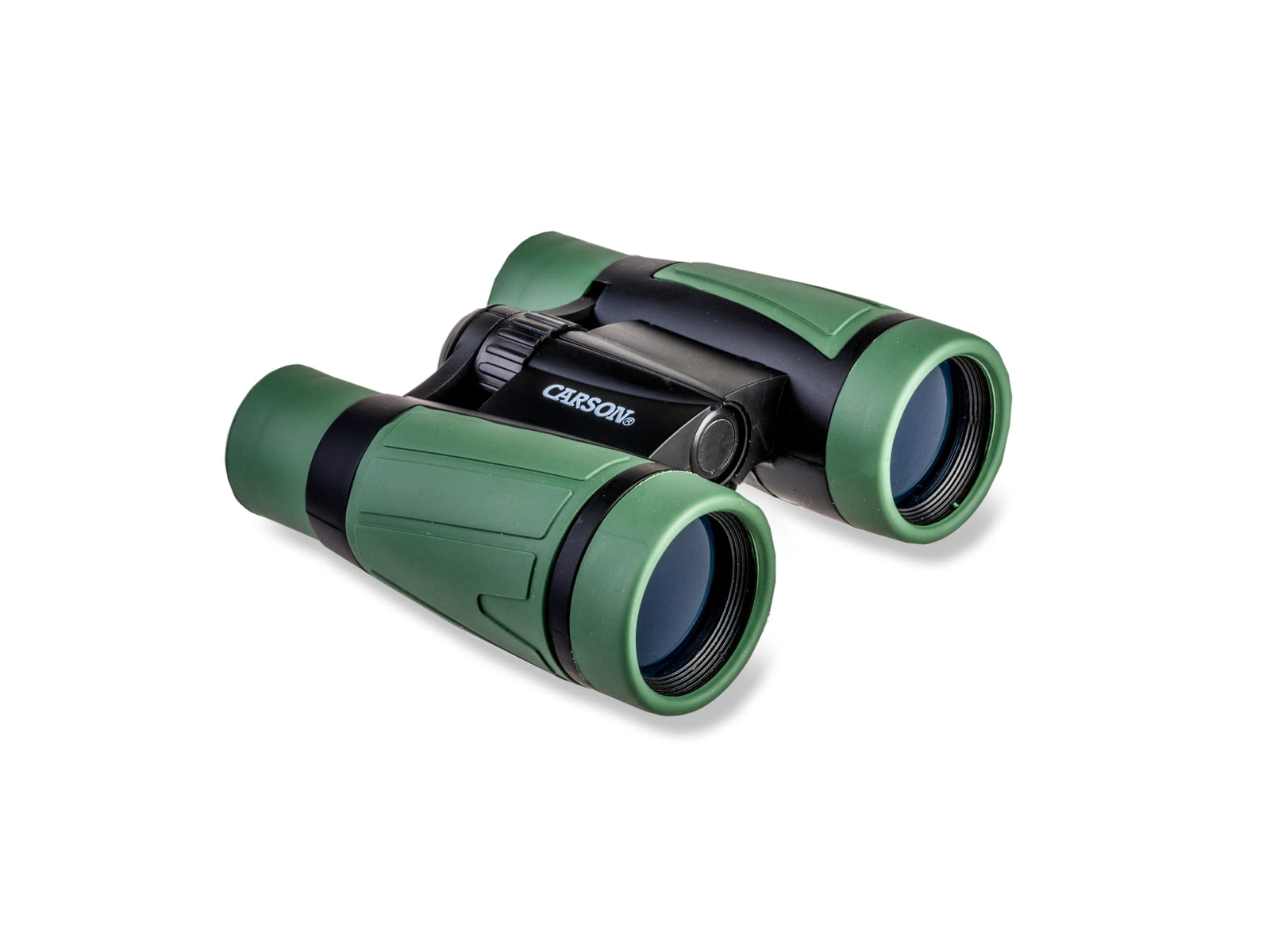 Carson Hawk Kids 30mm Beginner Field Roof Binoculars Matte Green HU-530