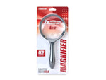 Carson LED Lighted HandHeld 2x Magnifier w/4x Spot Lens Gray hm-44