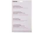 Carson LED Lighted Oversized Handheld Magnifier 1.5x Power 5in Black/Silver Small
