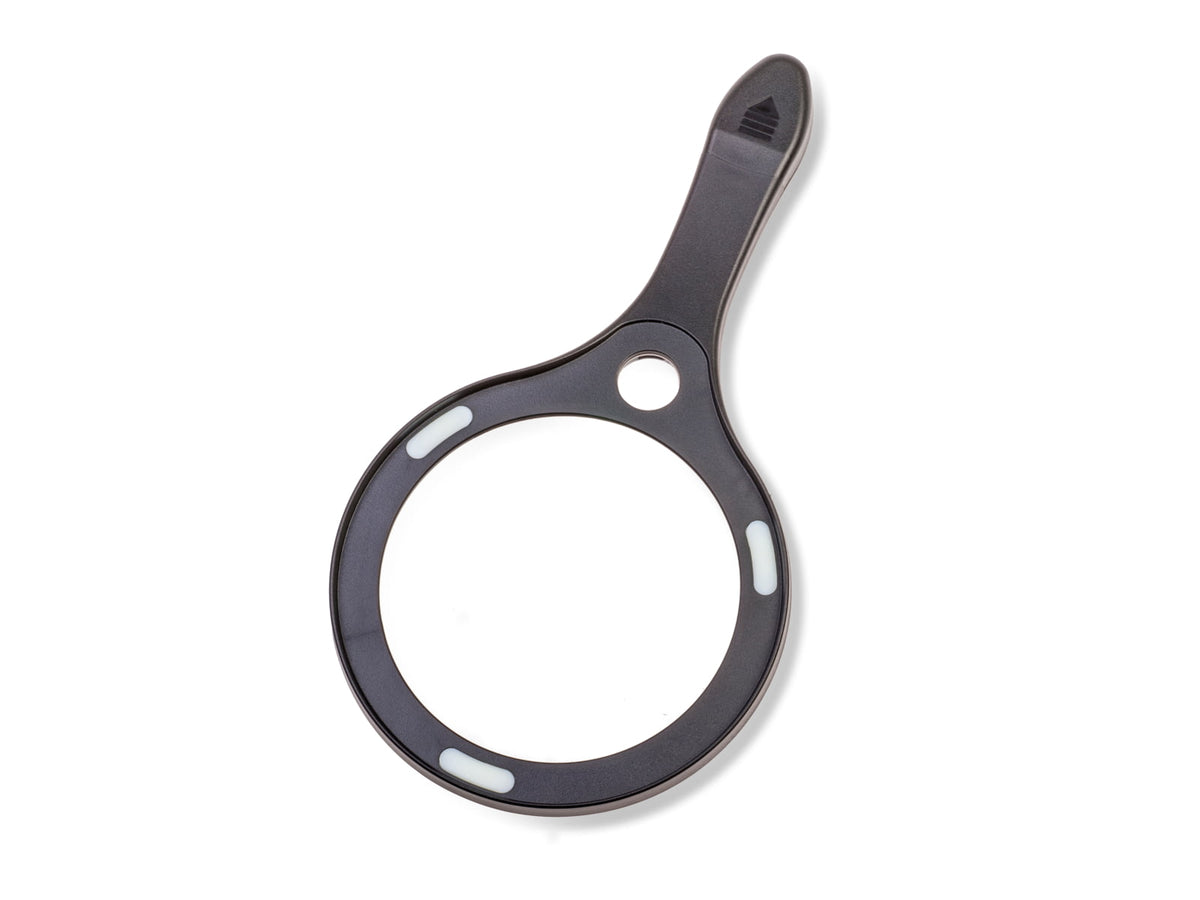 Carson Lume Series 2x Aspheric COB LED Magnifier w/7x Spot Lens 4.5 in AS-95