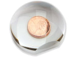 Carson LumiDome Plus 2x Polished Ball Loupe with 75mm base LD-75