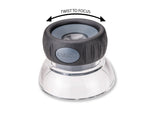 Carson LumiLoupe Plus 11.5x Focusing Stand Magnifier