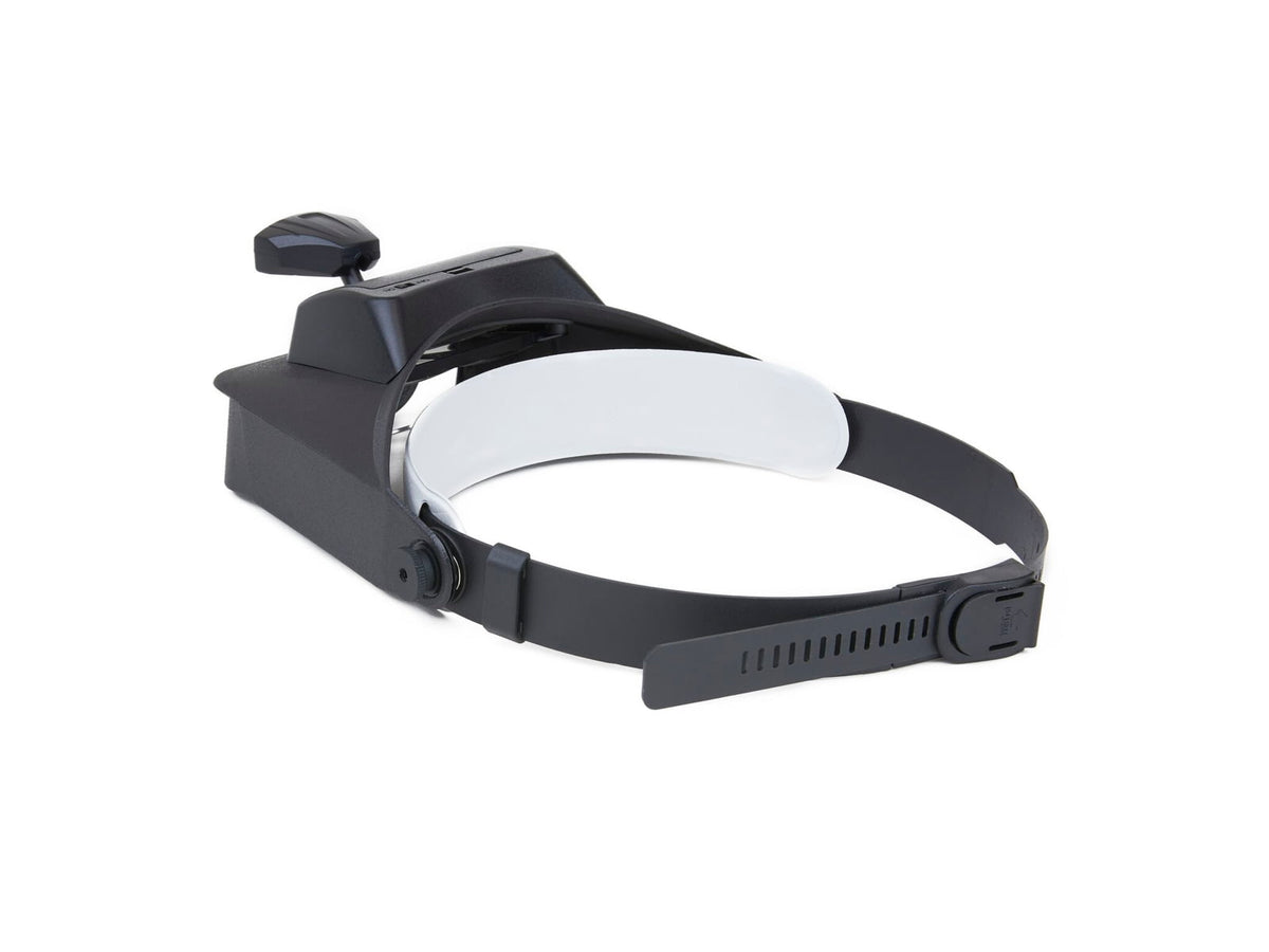 Carson LumiVisor 2x/3x/5x/6x LED Lighted Head Visor Magnifier Loupe Black LV-10