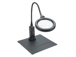 Carson MagniFlexPro 2x LED Lighted Magnifier Loupe w/ 4x Spot Lens Black CP-90
