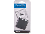 Carson MagniFlip 3x Flip-Open Pocket Magnifier Loupe with Built-in Case GN-33