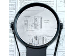 Carson MagniFree 2x Hands-Free Magnifier with 3.5x Spot Lens HF25