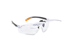 Carson Magnifying Safety Glasses Scratch-Resistant Poly Carbonate Lenses Clear 2.5 diopter vm-20