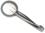 Carson MagniGrip 4x Magnifier with Attached Precision Tweezers MG-55