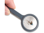 Carson MagniGrip 4x Magnifier with Attached Precision Tweezers MG-55