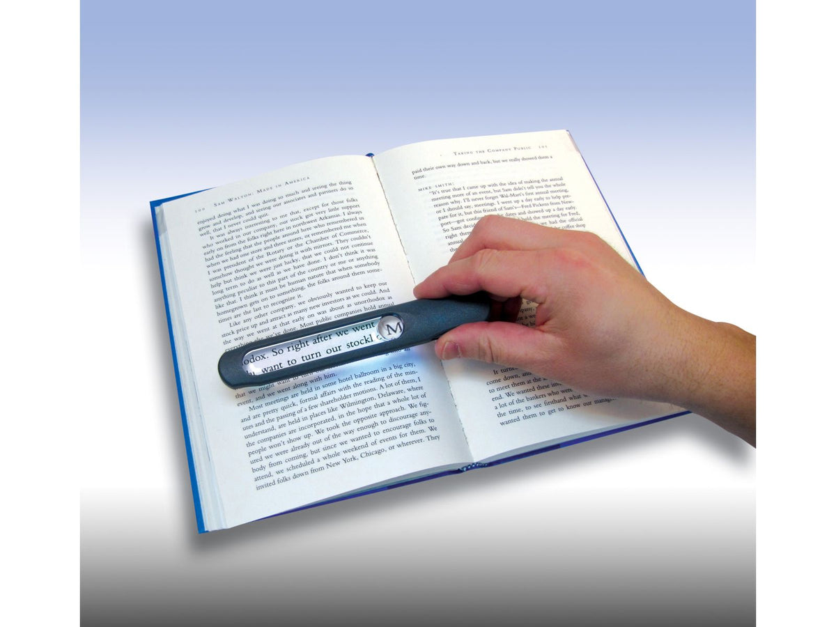 Carson MagniLine Handheld Illuminated Magnifier MT25