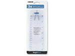 Carson MagniMark 2.5x Compact Page Magnifier Loupe with 6in Ruler