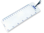 Carson MagniMark 2.5x Compact Page Magnifier Loupe with 6in Ruler
