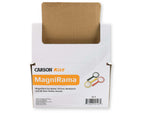 Carson MagniRama Assorted 3x Mini-Magnifiers Pack of 50 Black/Grey JD-3MU