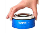 Carson MagniTouch 3x Touch Activated LED Lighted Loupe Black/Grey MT-33