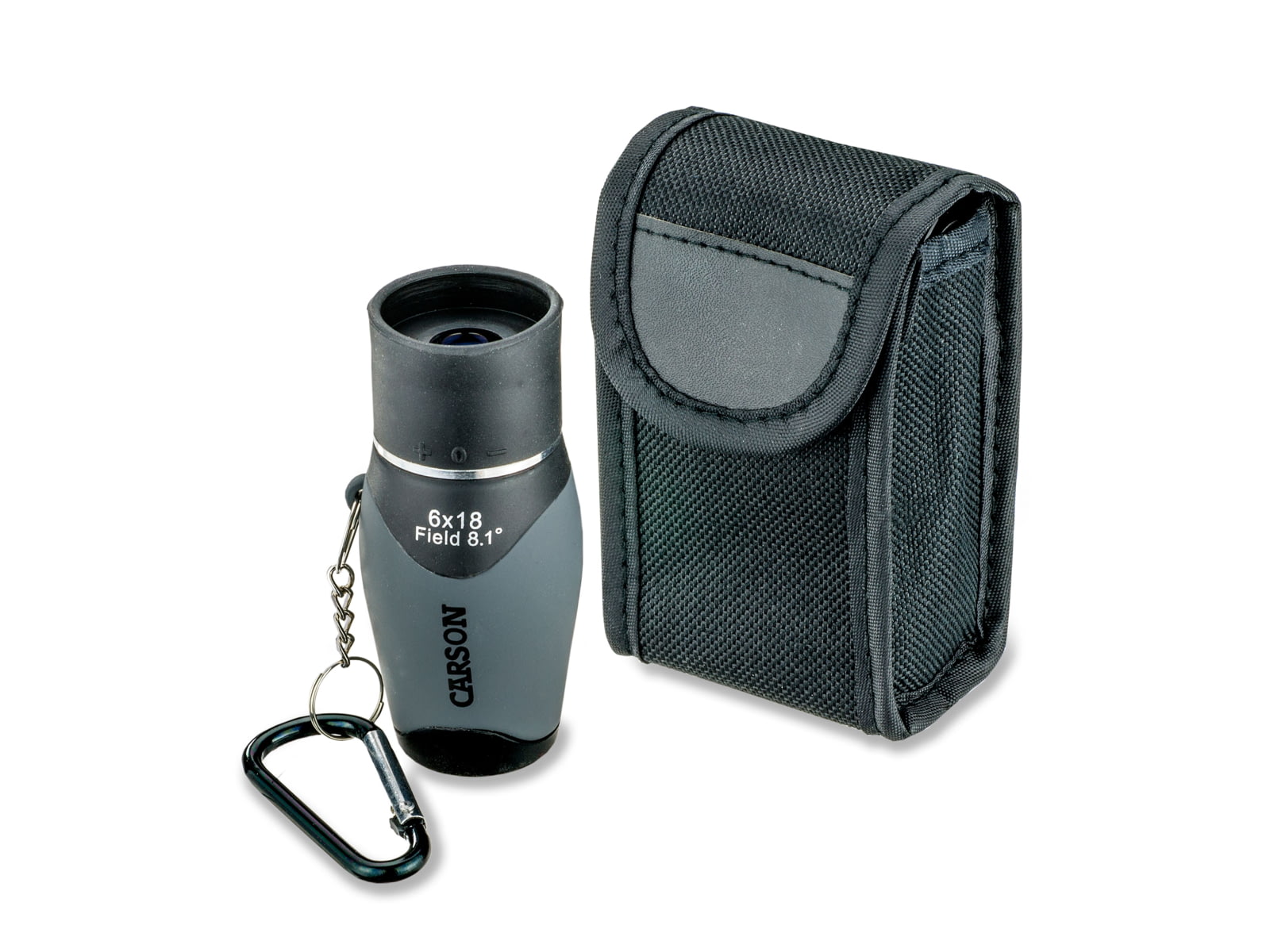 Carson MiniMight 6X18mm Monocular Gray MM-618