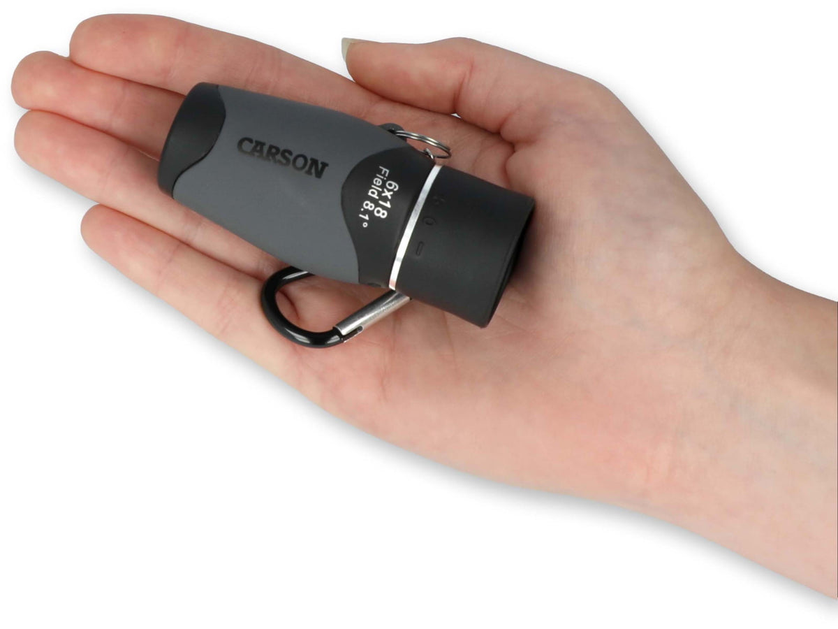 Carson MiniMight 6X18mm Monocular Gray MM-618