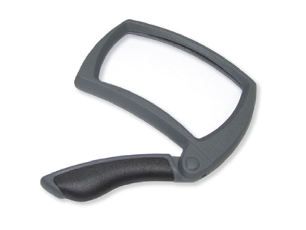 Carson 2x Lighted Magnifold Rectangular Magnifier Black/Grey