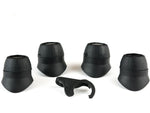 Carson ML-20 MagniLoupe 4-Piece Eye Loupe Set 4.5x 6.5x 8x 13x Black/Grey
