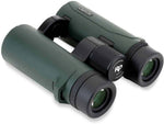 Carson Open Bridge 10x42mm Roof Prism Binoculars Matte Green