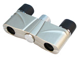 CARSON OperaView 10x42mm Roof Prism Compact Opera Binocular Metallic Silver OV-410