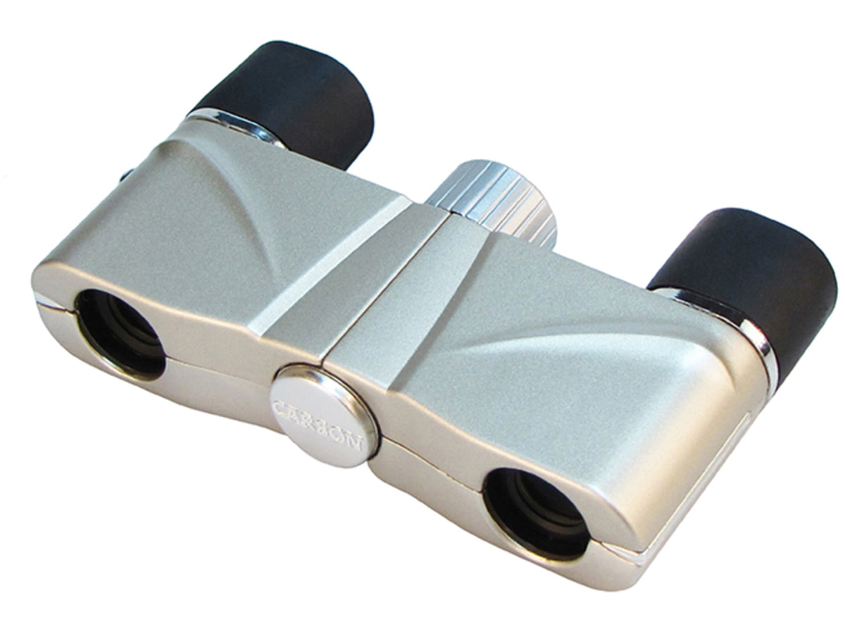 CARSON OperaView 10x42mm Roof Prism Compact Opera Binocular Metallic Silver OV-410