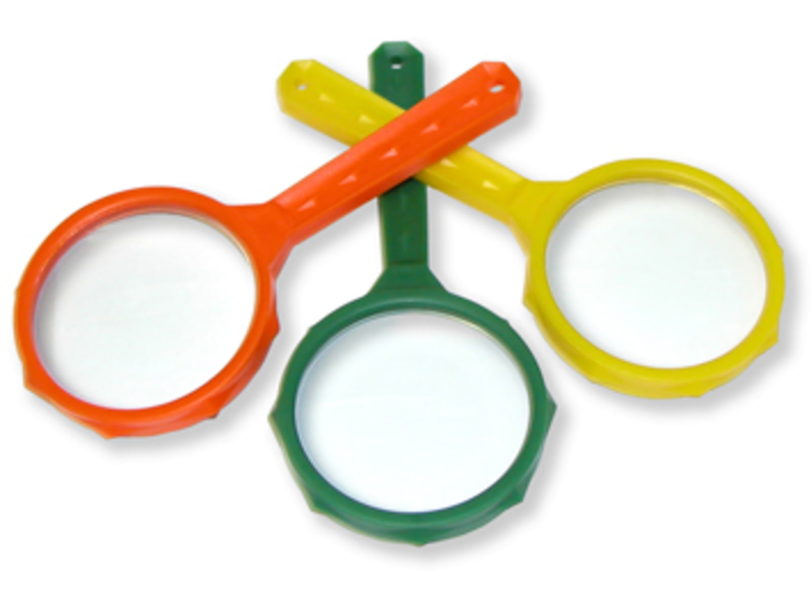 Carson MagniRama Child Magnifying Glasses Green/Orange/Yellow JD-3