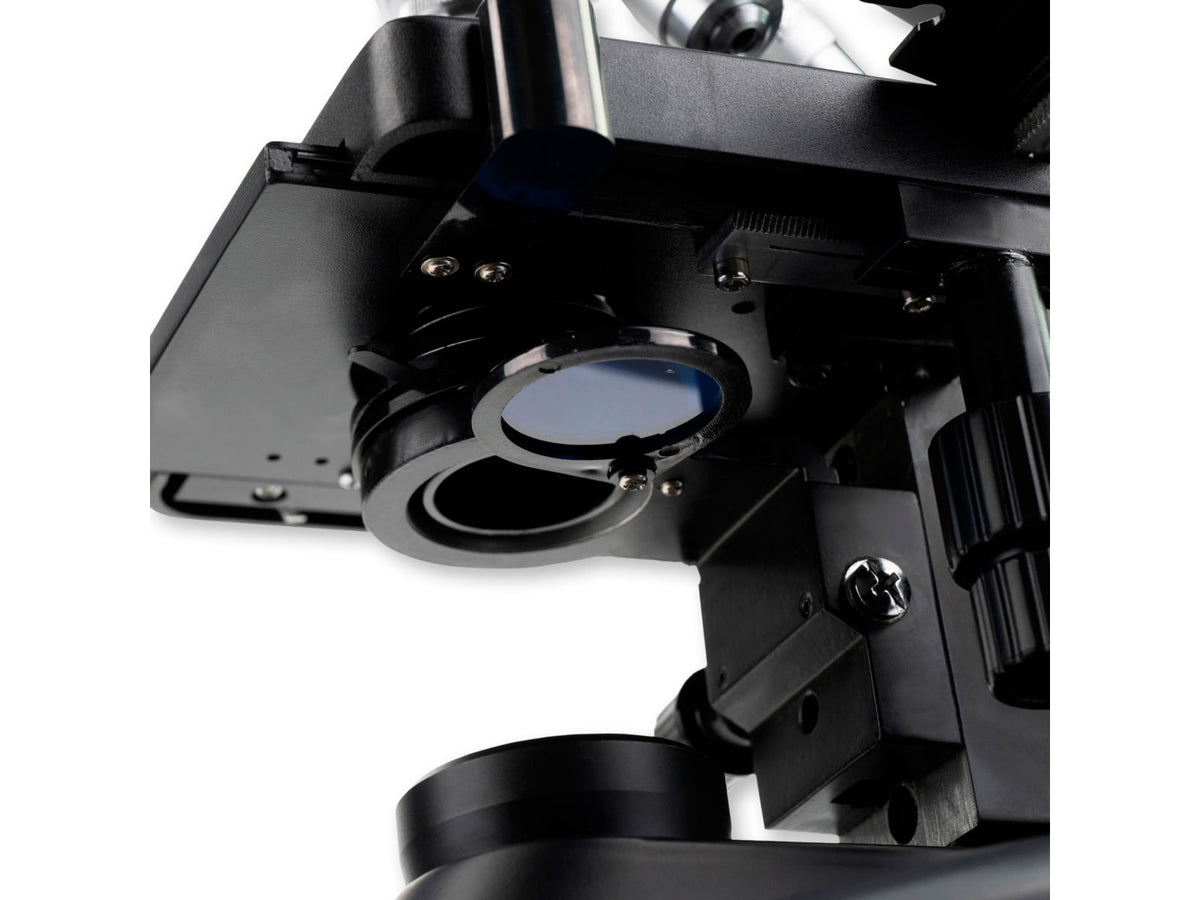Carson Optical Advanced 40x-1600x LED Lit Binocular Compound Microscope Black 8.5 in x 6.9 in x 14.1 in MS-170