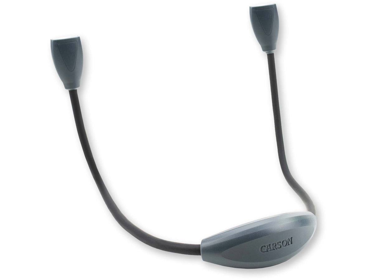 Carson Optical Hardware Neck Light Gray 7.5 in x 1.9 in x 11.7 in NL-20