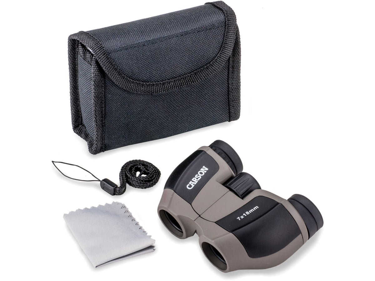 Carson Optical MiniScout 7x18mm Binoculars