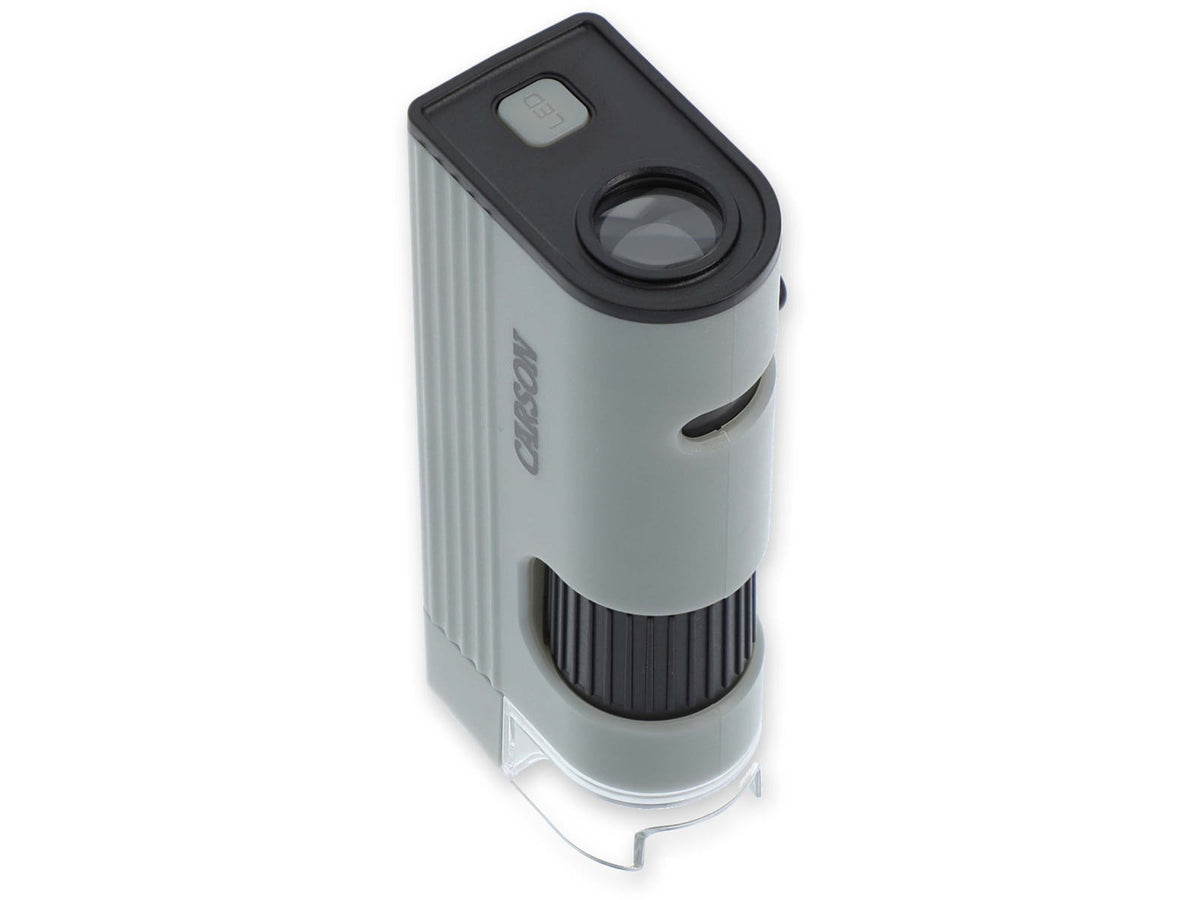 Carson Optical MP-400 MicroPic 120-240x Pocket Microscope Gray 1.0 in x 1.7 in x 5.1 in MP-400