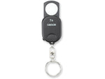 Carson Optical Clip & View Pop Up Keycha in 7x Magnifier 2.75 in Overall GN-70