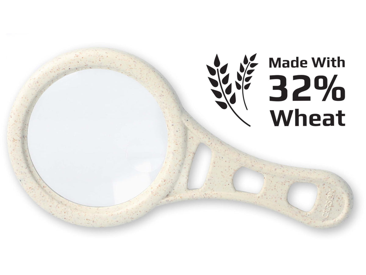 Carson Optical Wheat Version MagnetMag Handheld Magnifier Beige DX-50EF